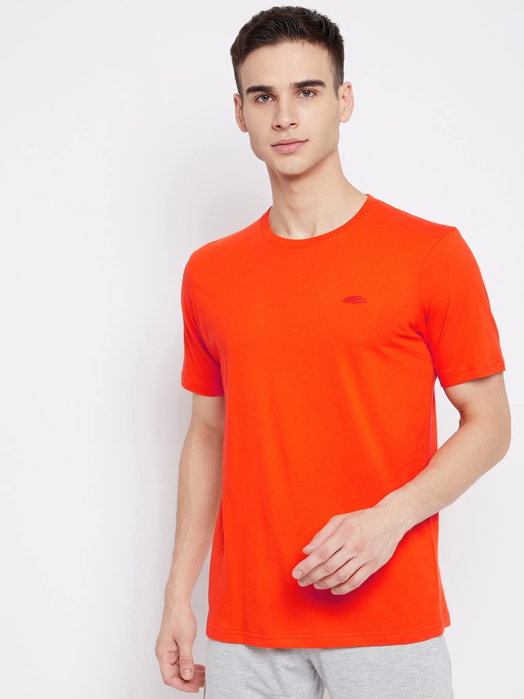 Perf Men's Basic Core Cotton Tee with Ultra-Soft Feel for More Comfort