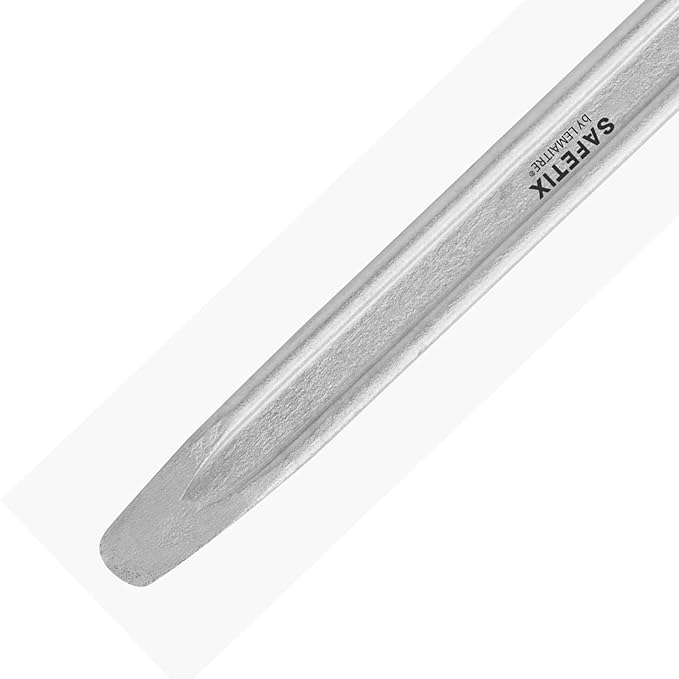 PERF Tyre Lever Flat (STL-10) - 12mm | High-Quality Alloy Steel, Chrome Plated Finish, Heat Treated for Durability