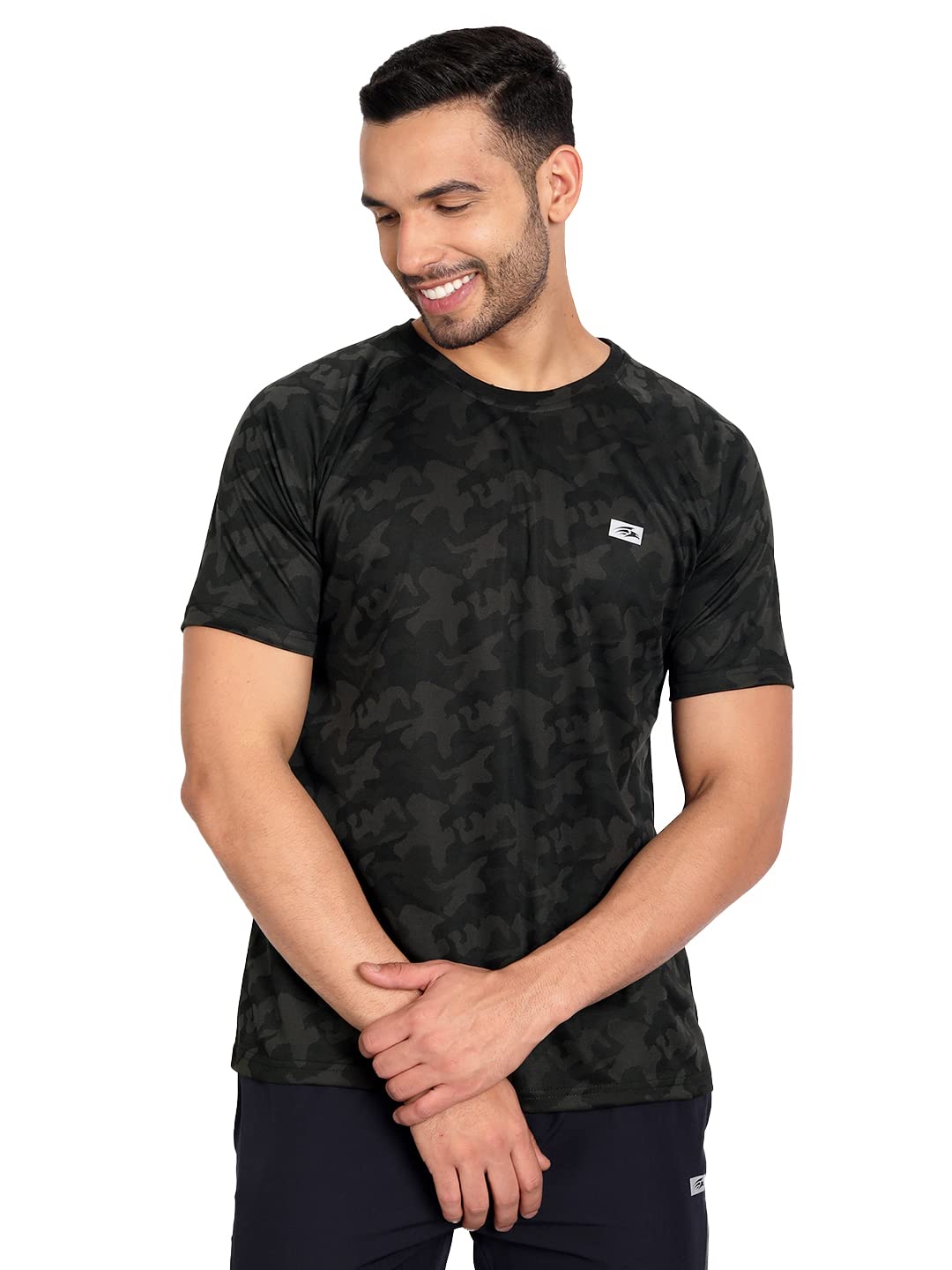 PERF Regular Fit Half Sleeve T-Shirt for Men (PMATES22052)