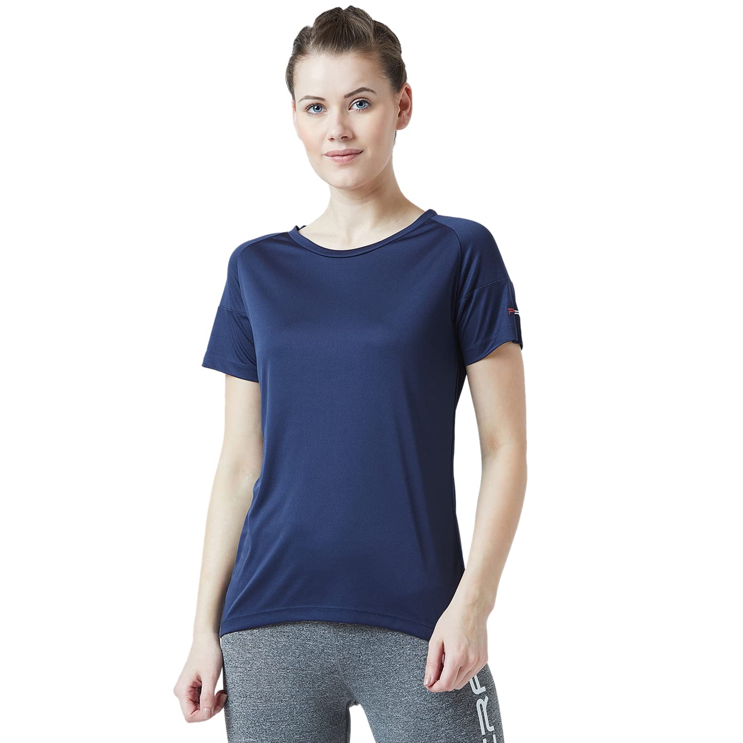PERF Regular Fit Half Sleeve T-Shirt for Women (PWTFW17027)