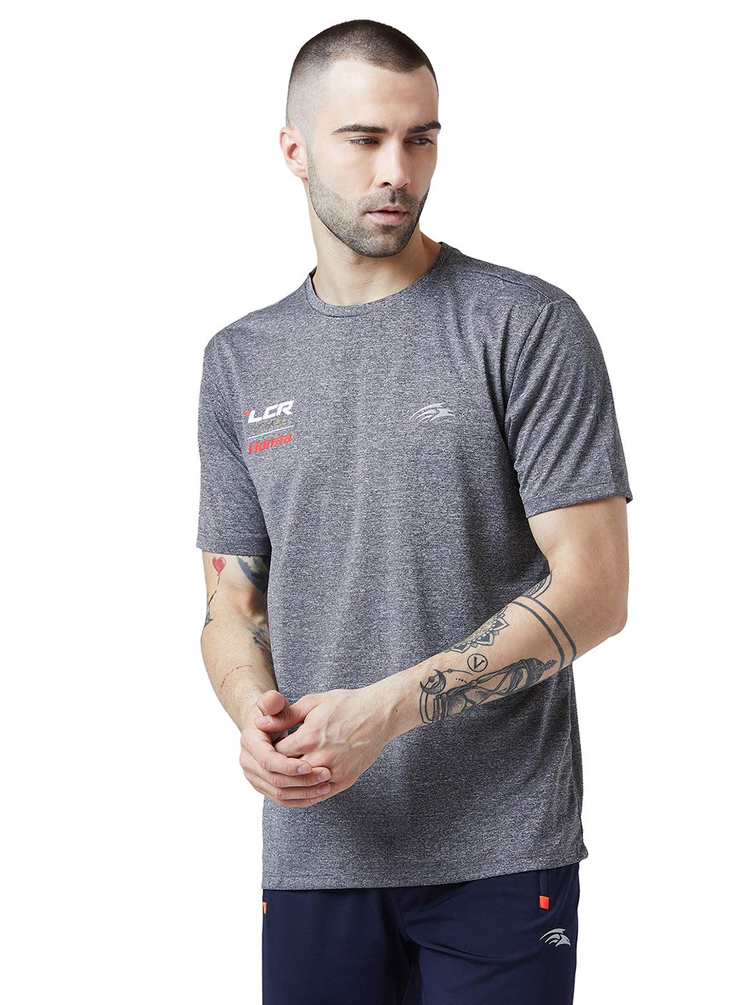 PERF Regular Fit Half Sleeve T-Shirt for Men (PMTFW17002)