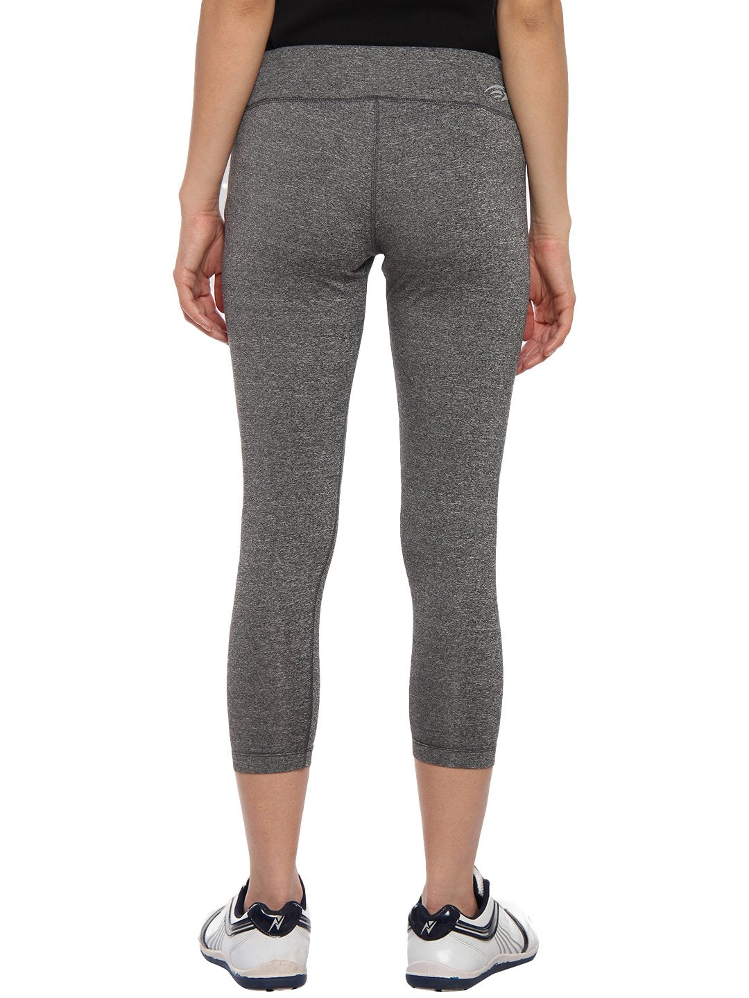 PERF Lycra Transfer Cationic Capri Leggings for Women