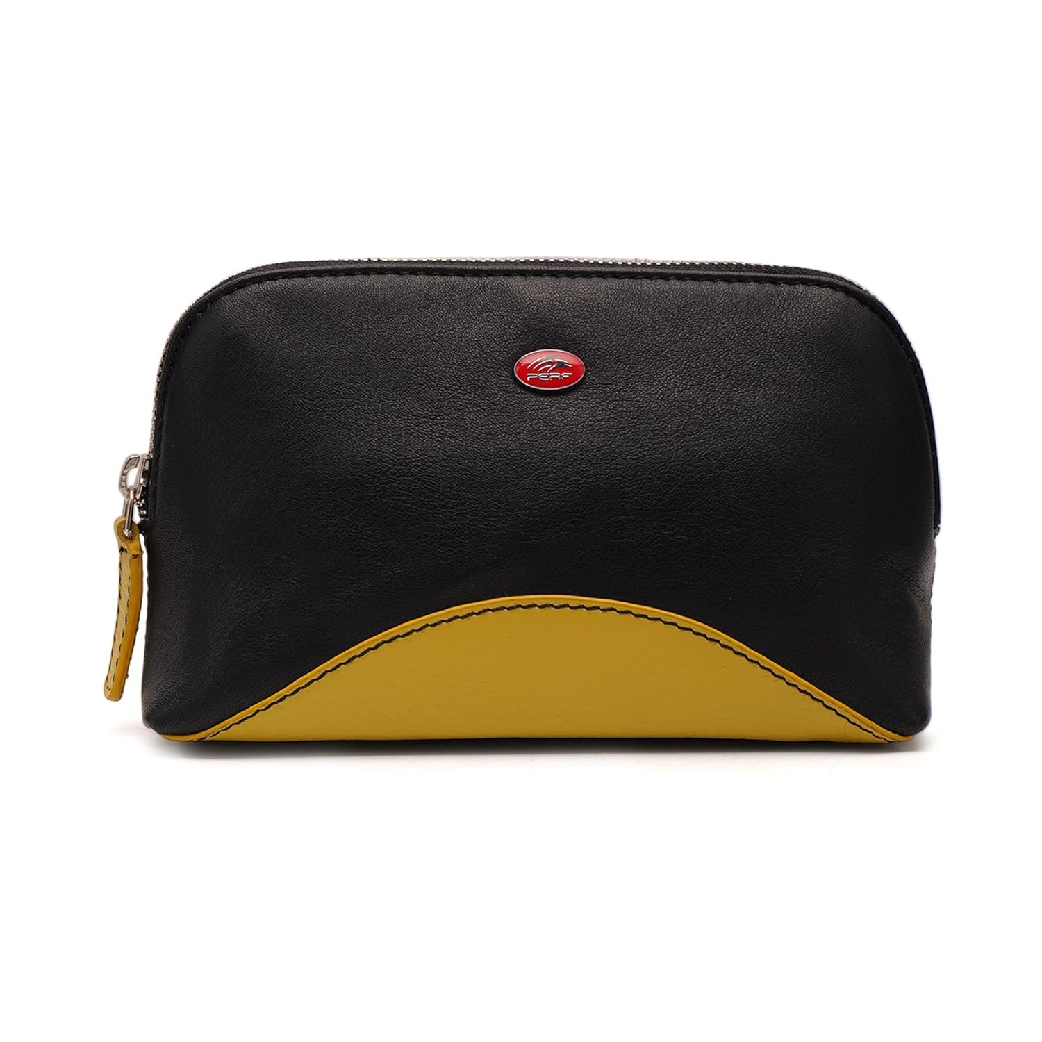 PERF Compact Leather Multi-Pouch| Versatile Travel Organizer, Vanity Bag & Gadget Case for Daily Use