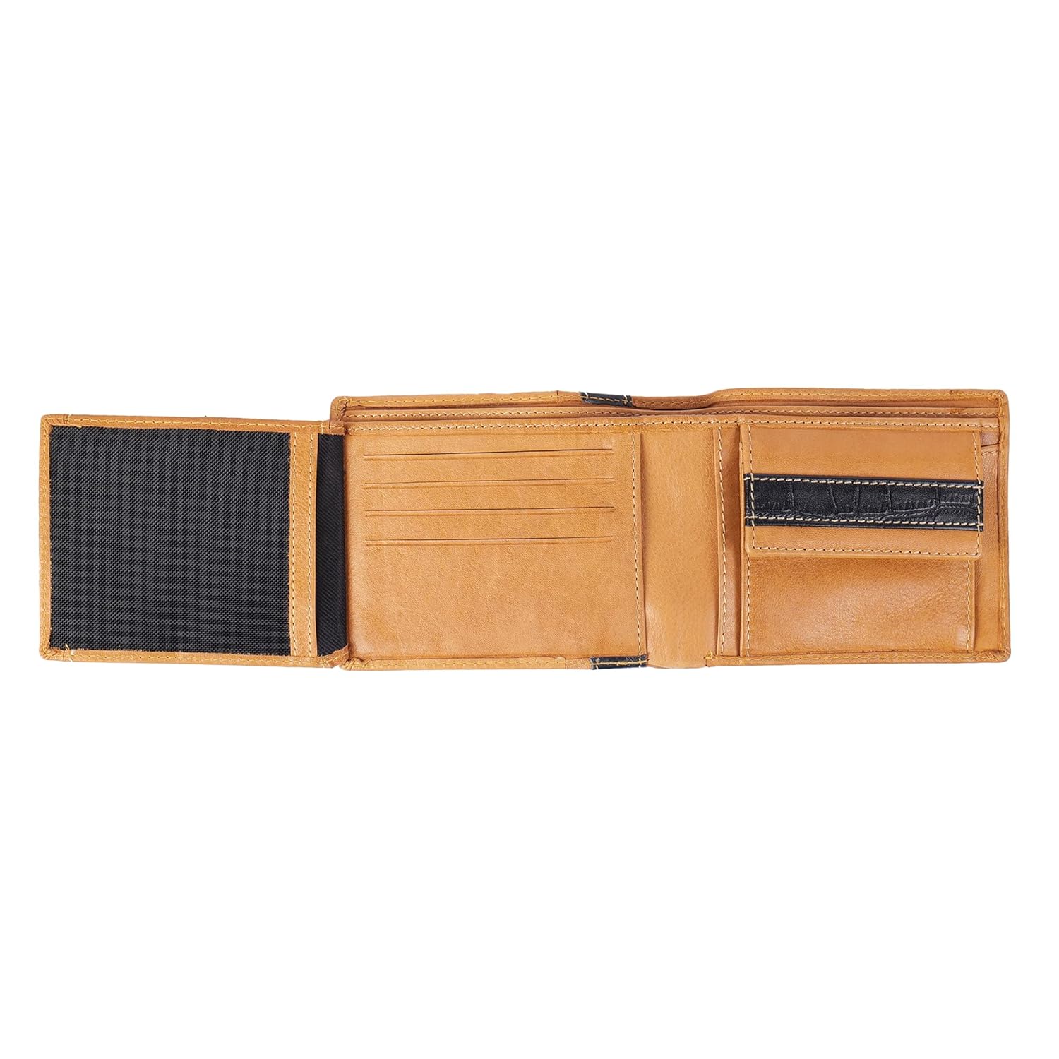 PERF Genuine Leather Wallet for Men | Multi-Compartment | Premium Leather Feel | Trendy Royal Aesthetic with Modern Design