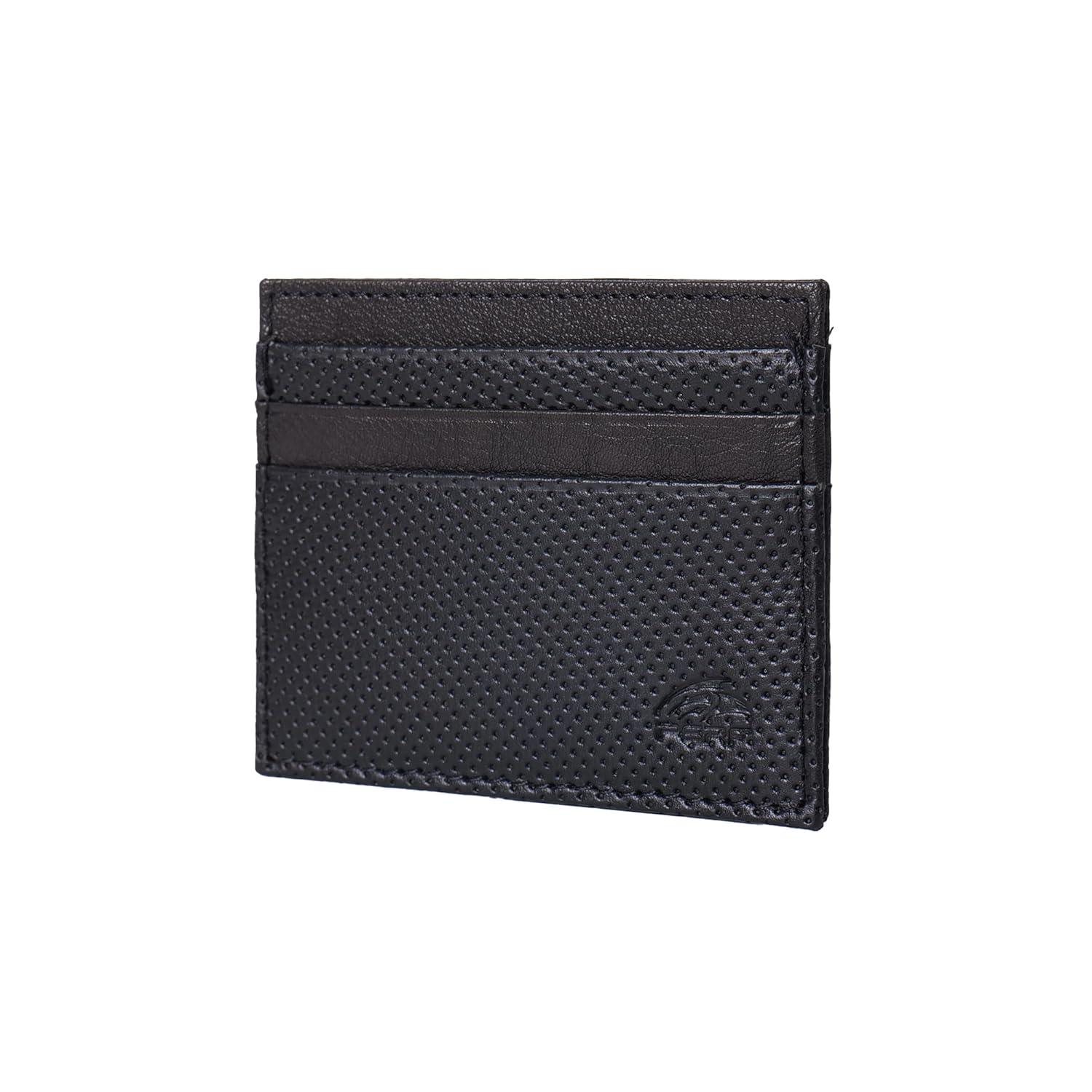 PERF Genuine Leather Debit/Credit/ATM Card Holder | Unisex | Classic Solid Design | Premium Feel & Trendy Aesthetic | Slim & Stylish Organizer