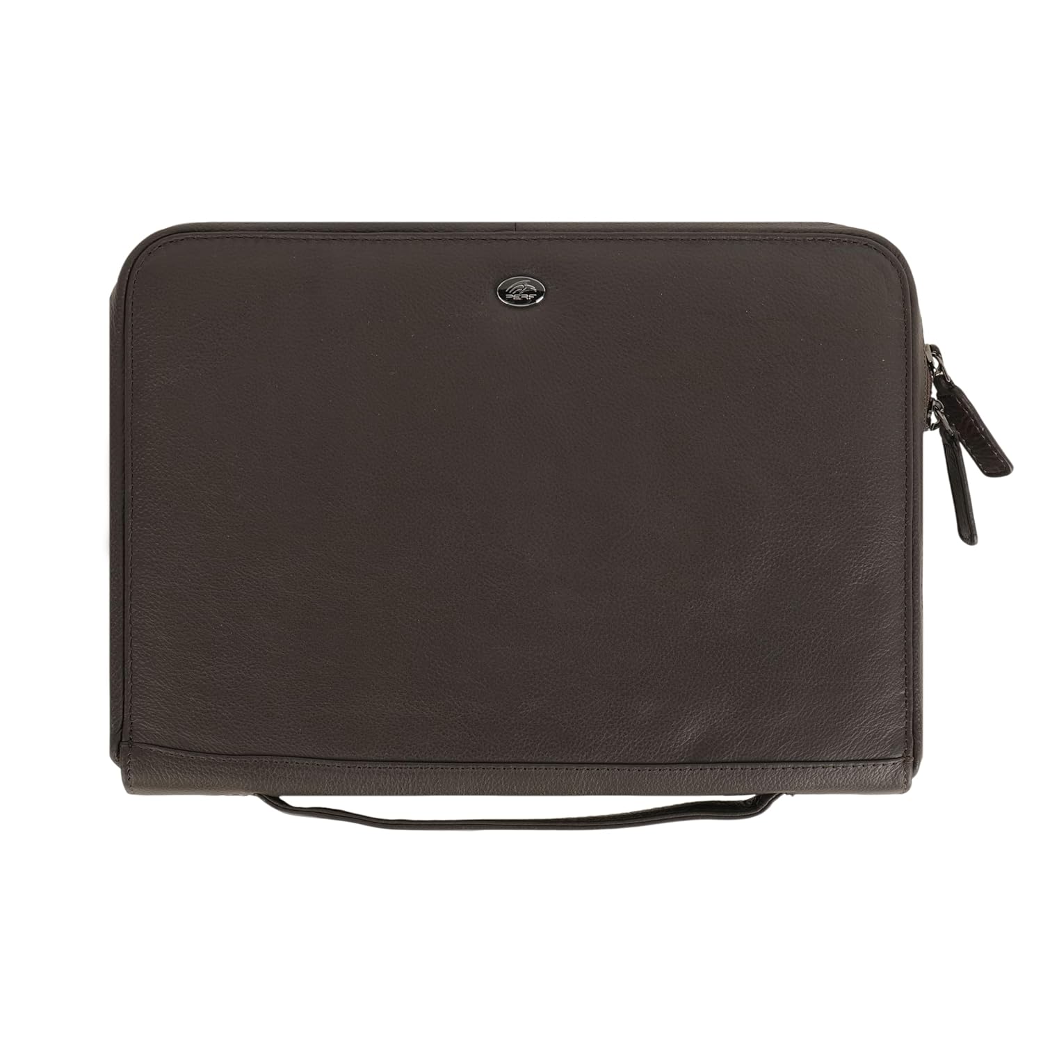 PERF Genuine Leather Portfolio Case | Multipurpose Document Holder, Certificate Folder, iPad & Stationery Organizer | Premium Finish for Office & Travel
