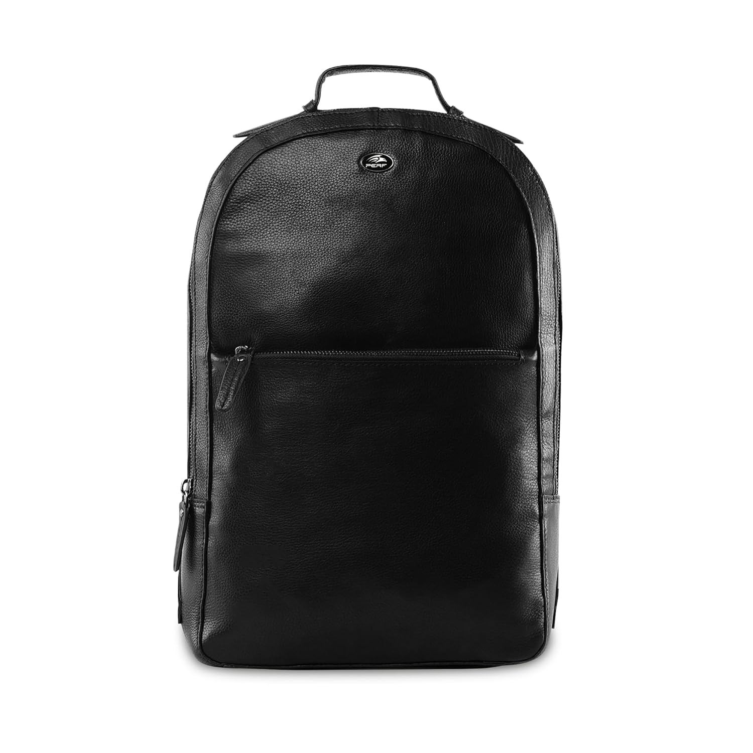 PERF Unisex Genuine Leather Backpack | Premium Slim & Stylish Laptop Bag for Men and Women | Travel, Office & Everyday Use | Padded back with Shoulder Straps & Secure Compartment
