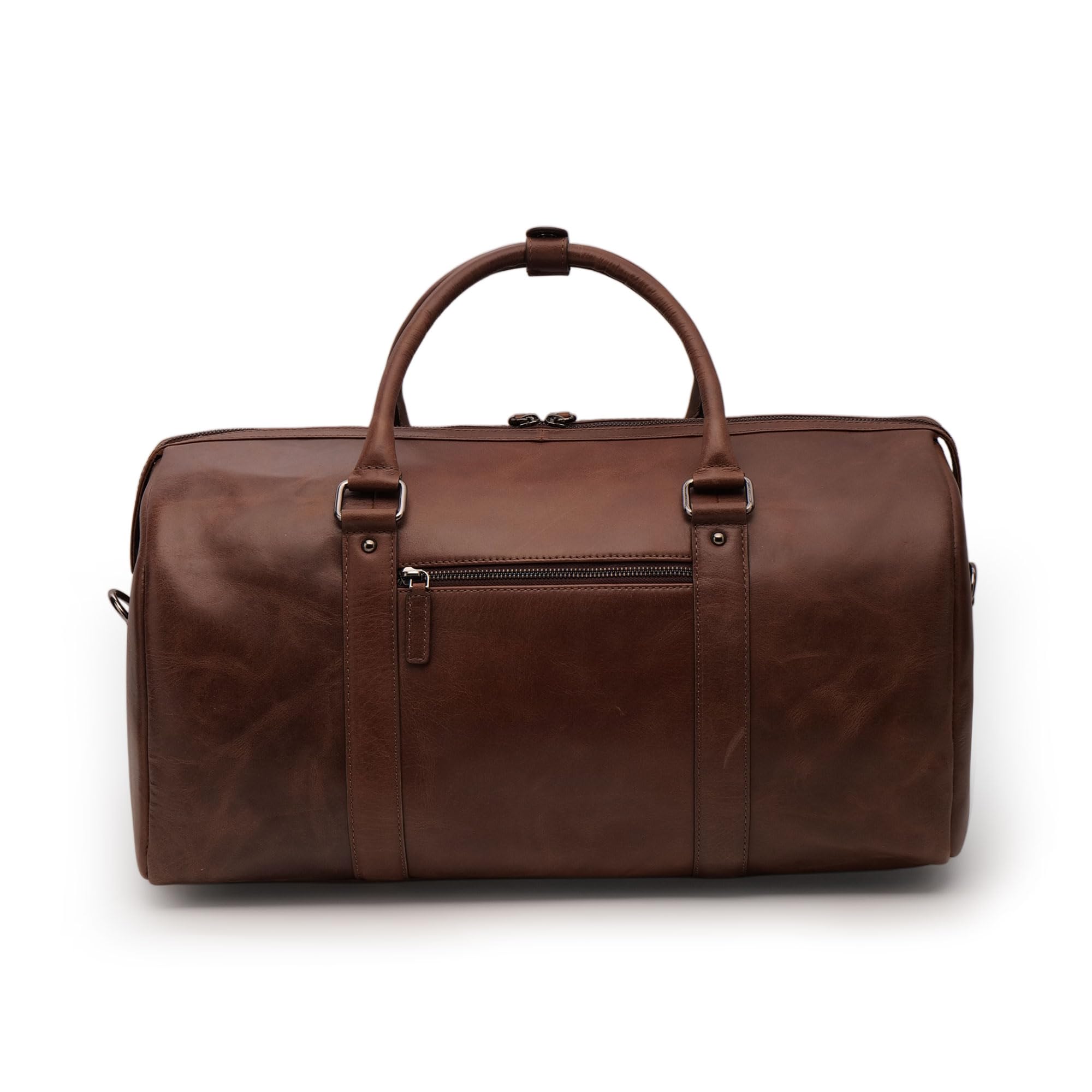 PERF Unisex Duffle Bag | Multipurpose with Genuine Leather | Travel, Gym & Weekend Bag