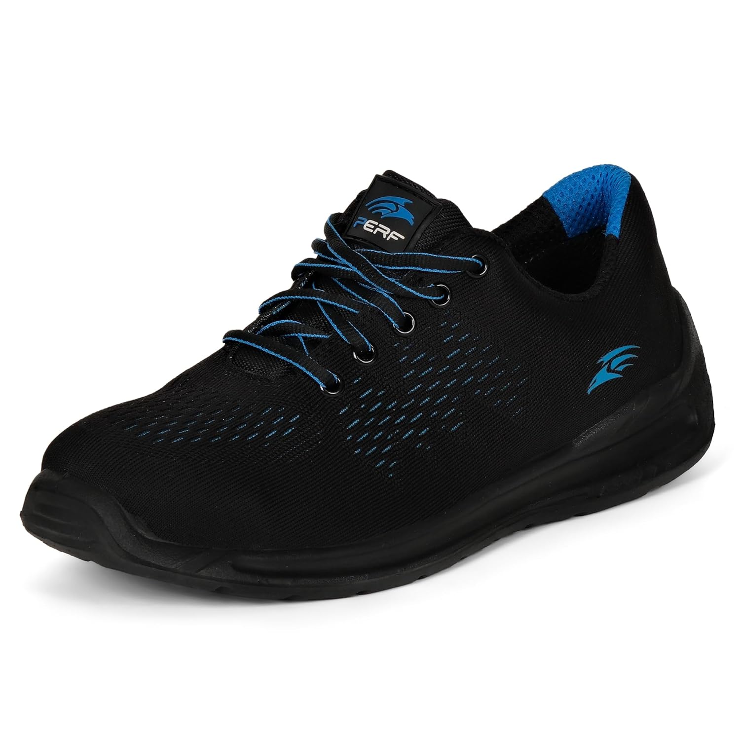 PERF AIR Flow Safety Shoes with Breathable Mesh Upper, Steel Toe Cap, Antistatic Properties, and Fuel Oil-Resistant Sole