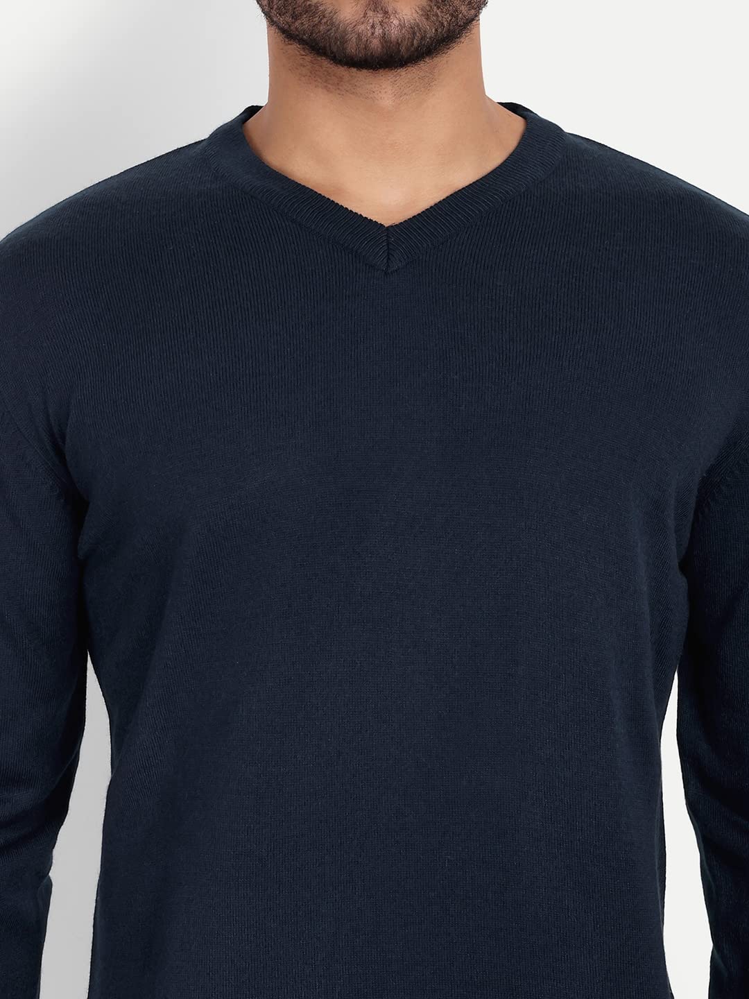 PERF Regular Fit V Neck Sweater for Men |PMASWFS22097|