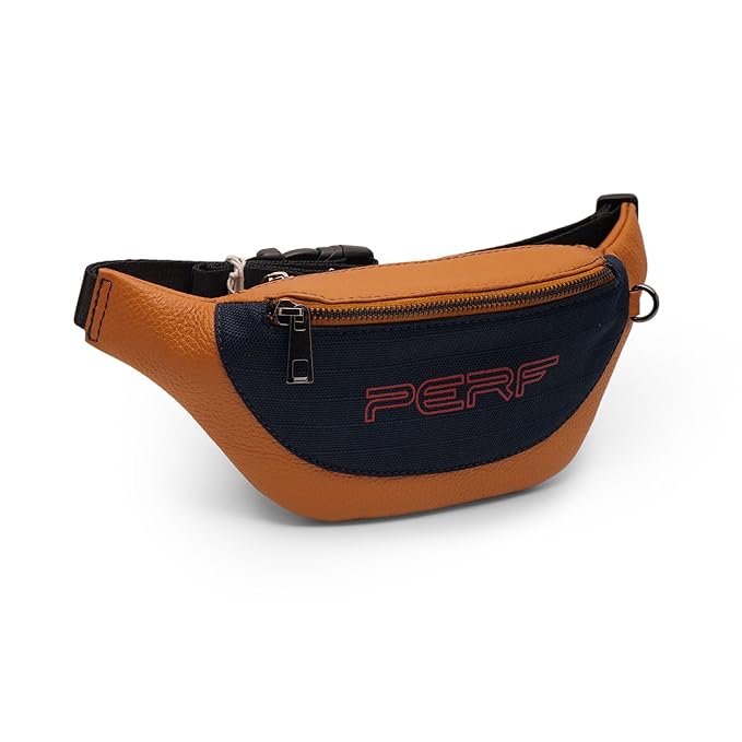 Adjustable Waist Bag for Men & Women | Genuine Leather Crossbody Shoulder Bag | Travel, Office, Everyday Use