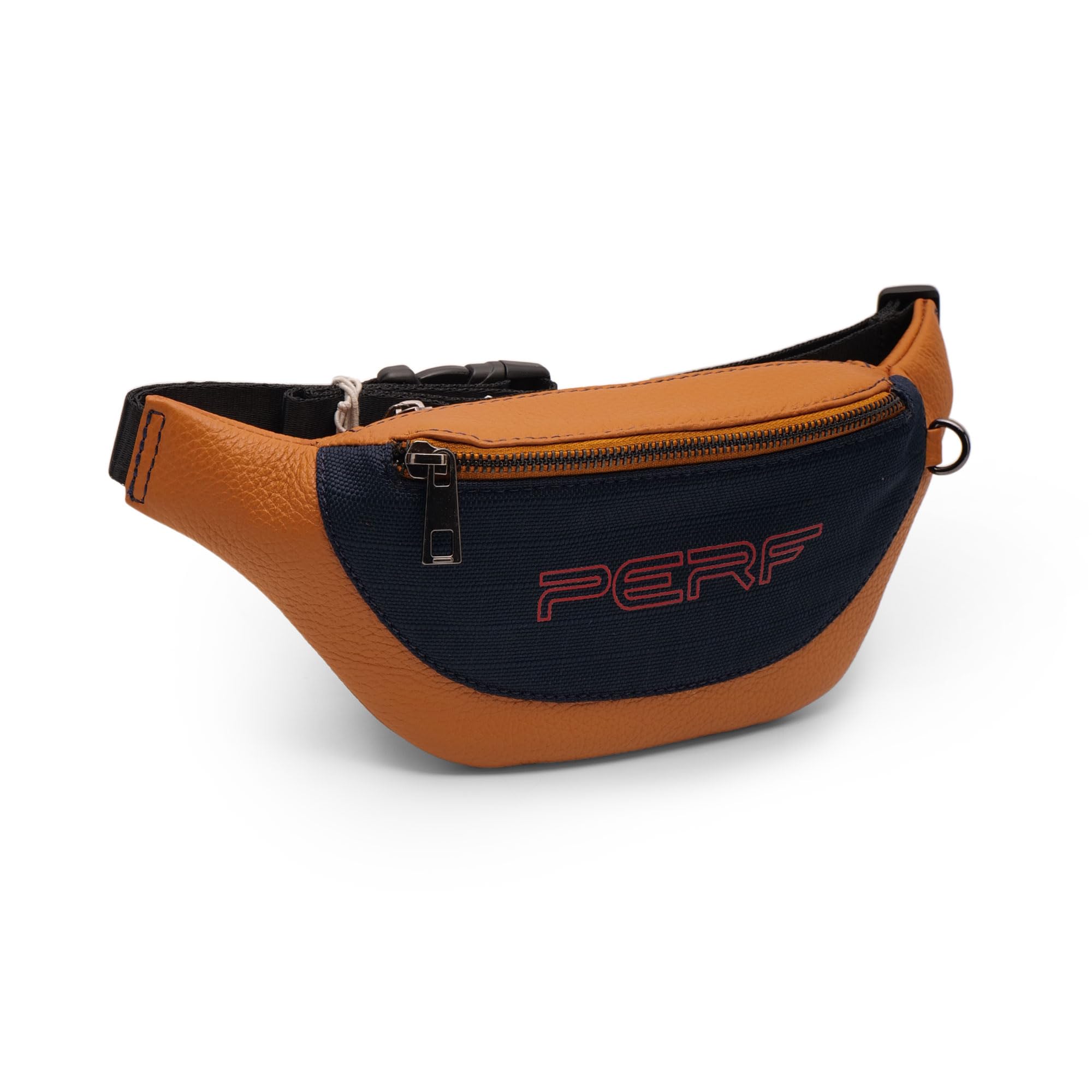 Adjustable Waist Bag for Men & Women | Genuine Leather Crossbody Shoulder Bag | Travel, Office, Everyday Use
