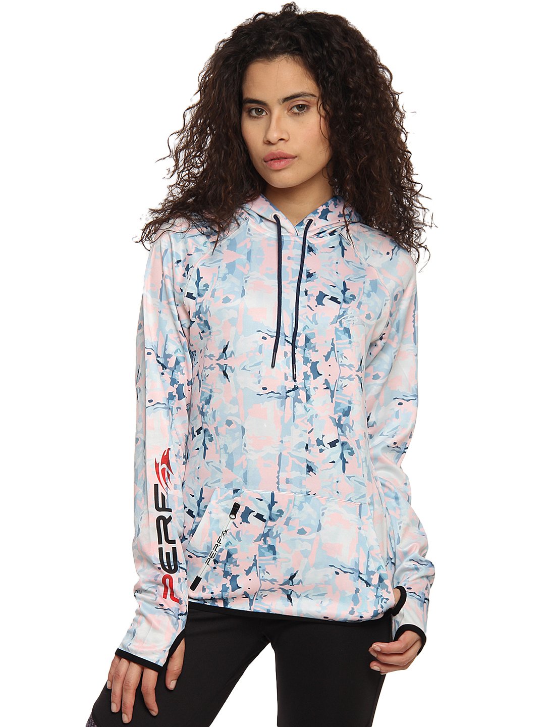 PERF Women Polyester Sublimation Camouflage Hoodie