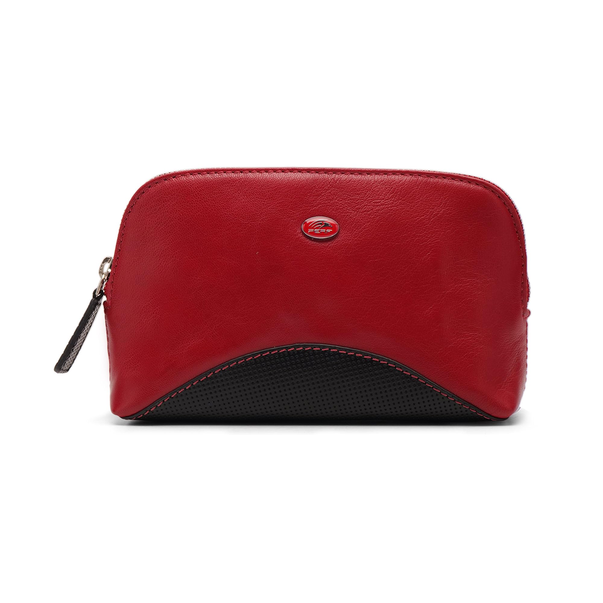 PERF Compact Leather Multi-Pouch| Versatile Travel Organizer, Vanity Bag & Gadget Case for Daily Use
