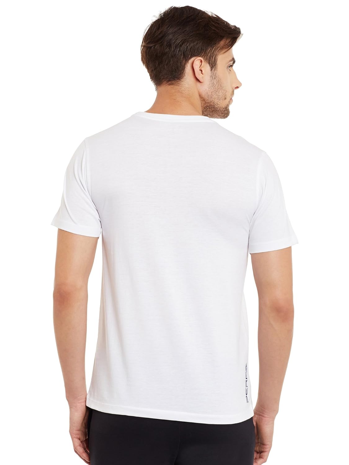 PERF Collegiate Cotton Regular Fit Yoga Tropical Tshirt for Men