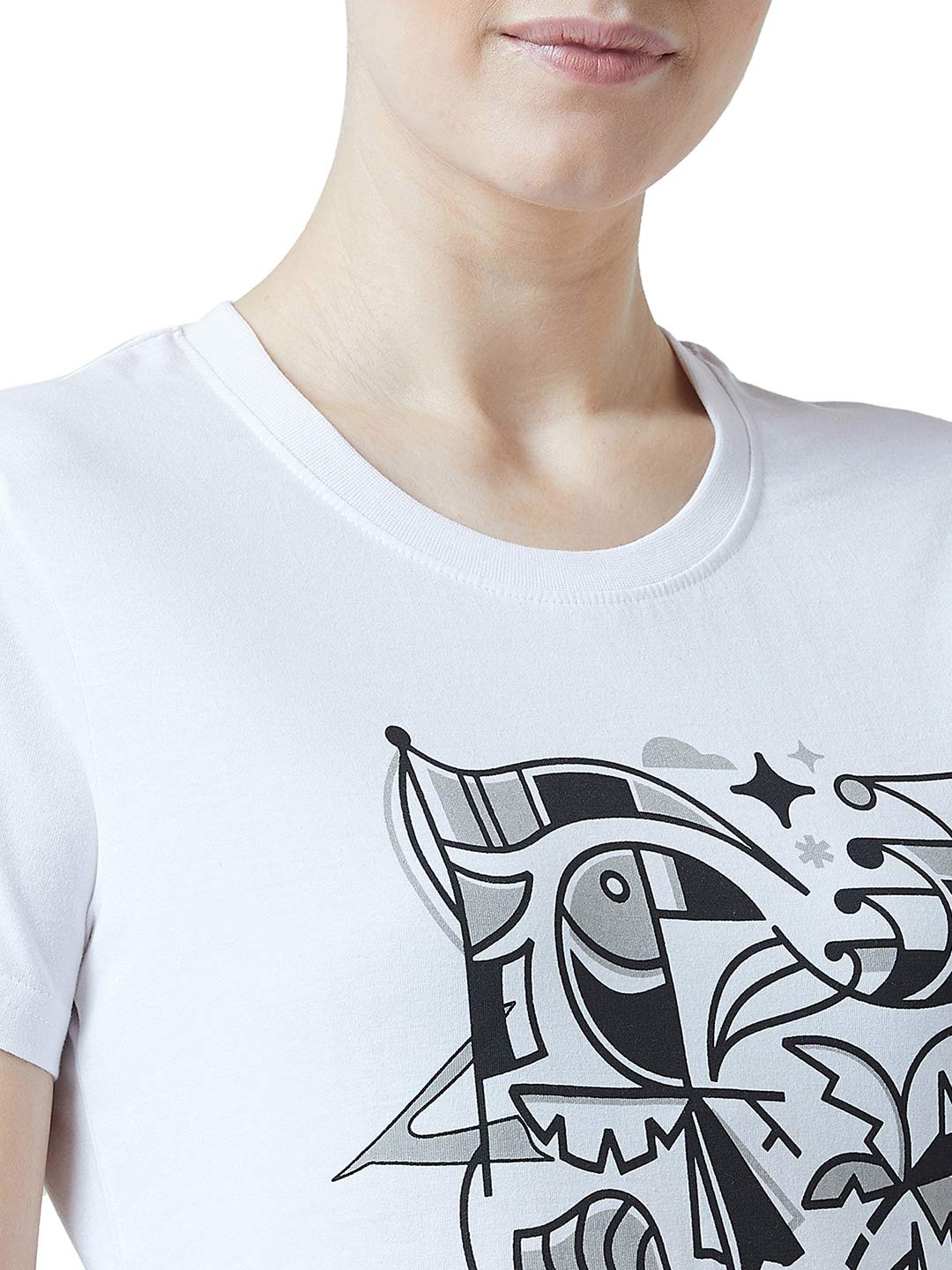 Perf Women's Gone for Fishing Tshirt - White
