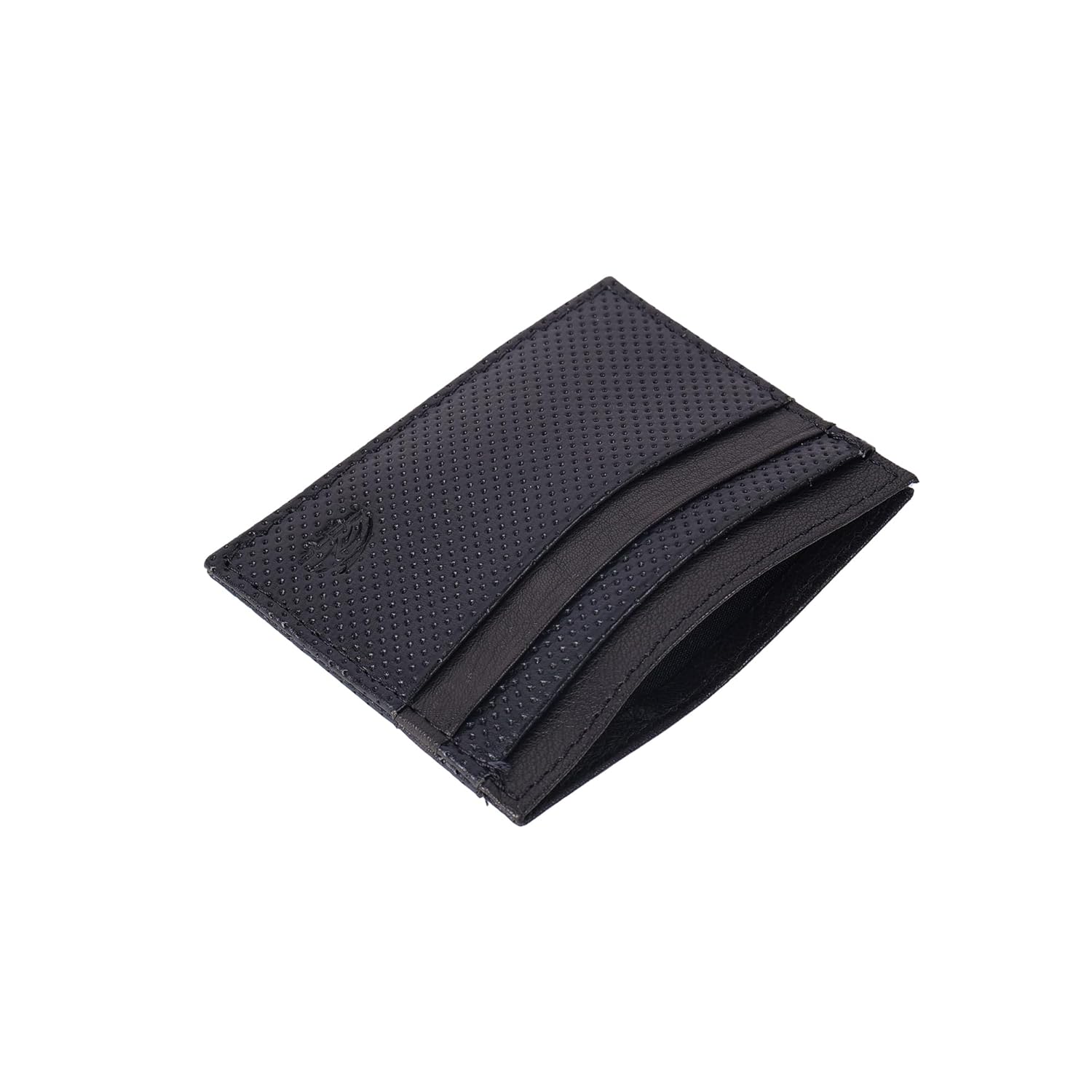 PERF Genuine Leather Debit/Credit/ATM Card Holder | Unisex | Classic Solid Design | Premium Feel & Trendy Aesthetic | Slim & Stylish Organizer