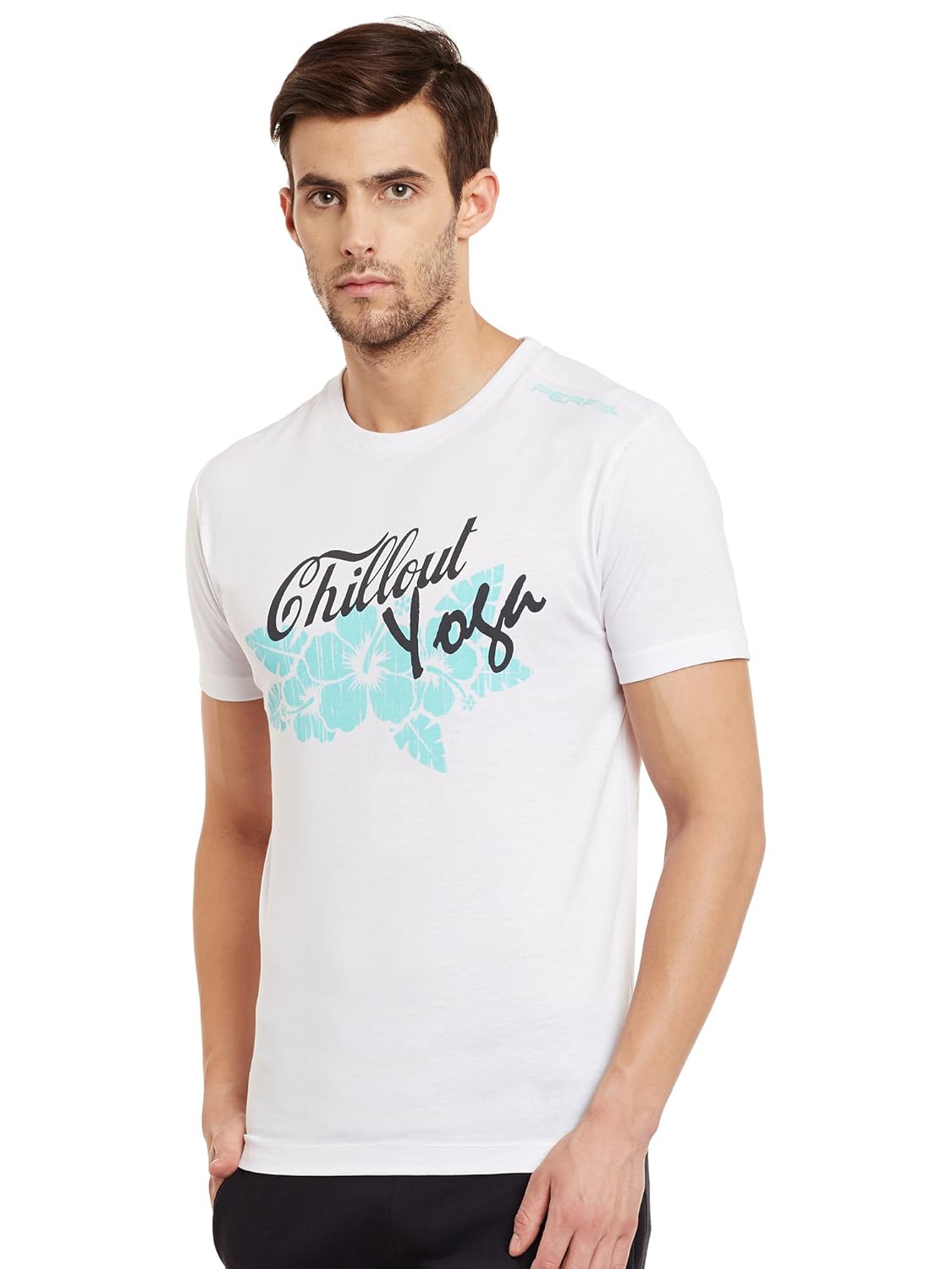 PERF Cotton Regular Fit Yoga Tshirt for Men