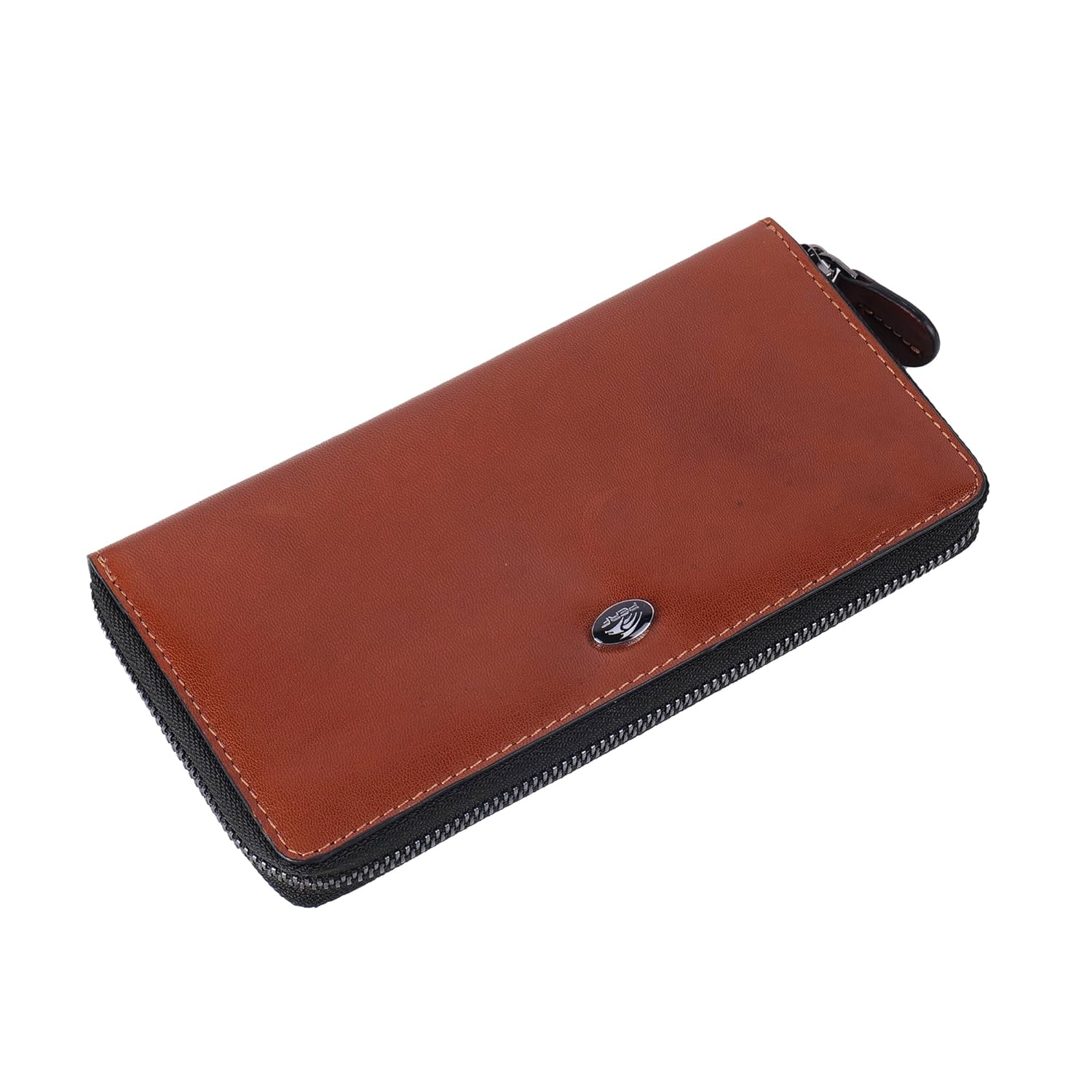 PERF Women’s Genuine Leather Wallet | Classic Solid Design Hand Purse | Sleek & Elegant Finish | Premium Feel & Durable Build