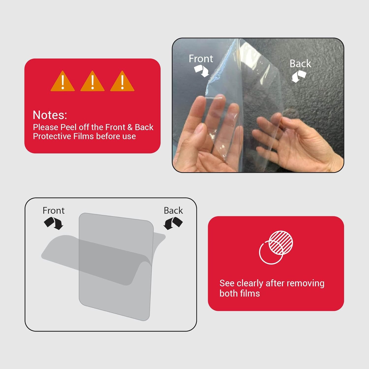 PERF Face Shield | Anti Fog and Anti Scratch | High-Impact Resistant Polycarbonate Visor | Comfortable Adjustable Elastic Band with Replaceable Polycarbonate Visor