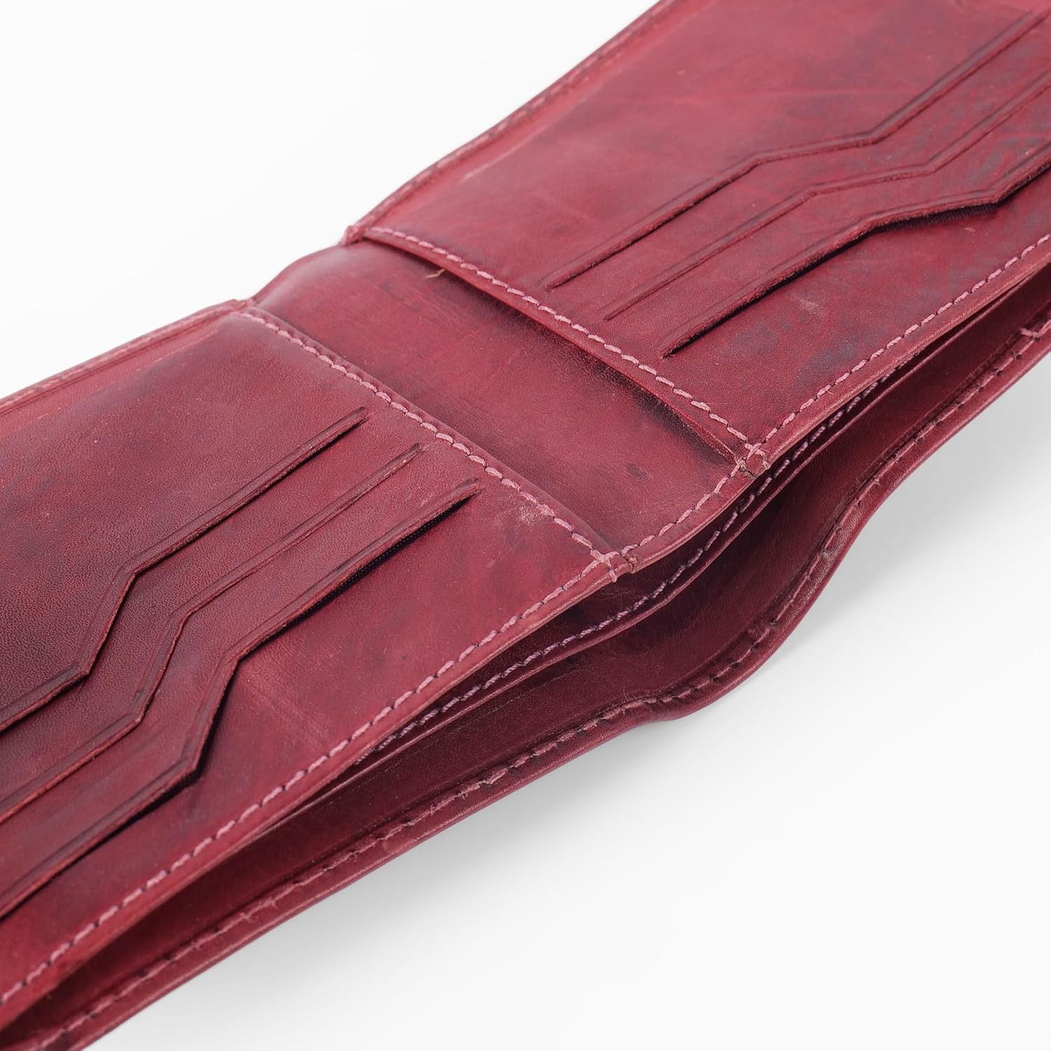 PERF Genuine Leather Men’s Wallet | Multi-Compartment with Secure Button Closure | Premium Feel & Trendy Royal Design
