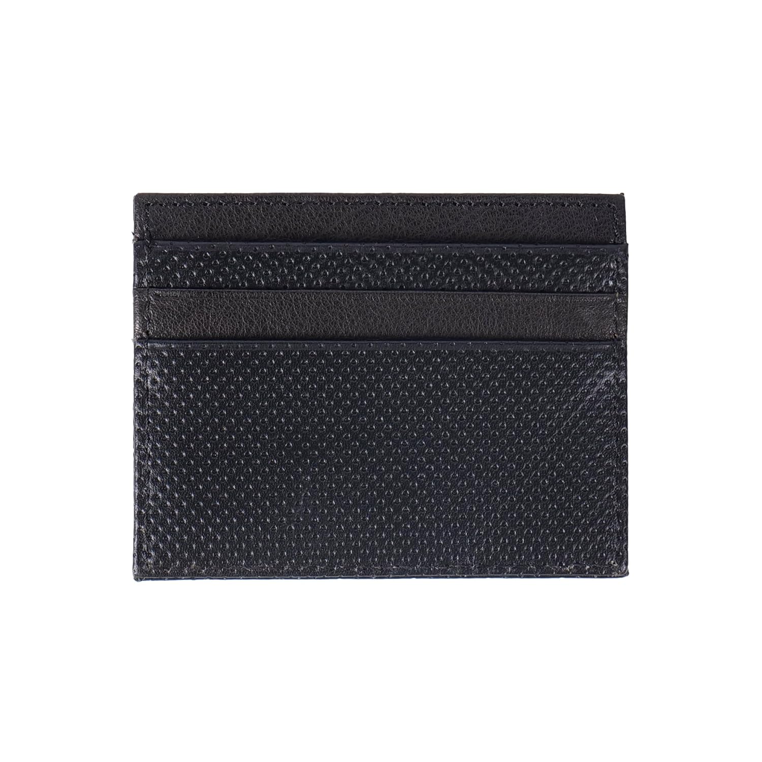 PERF Genuine Leather Debit/Credit/ATM Card Holder | Unisex | Classic Solid Design | Premium Feel & Trendy Aesthetic | Slim & Stylish Organizer
