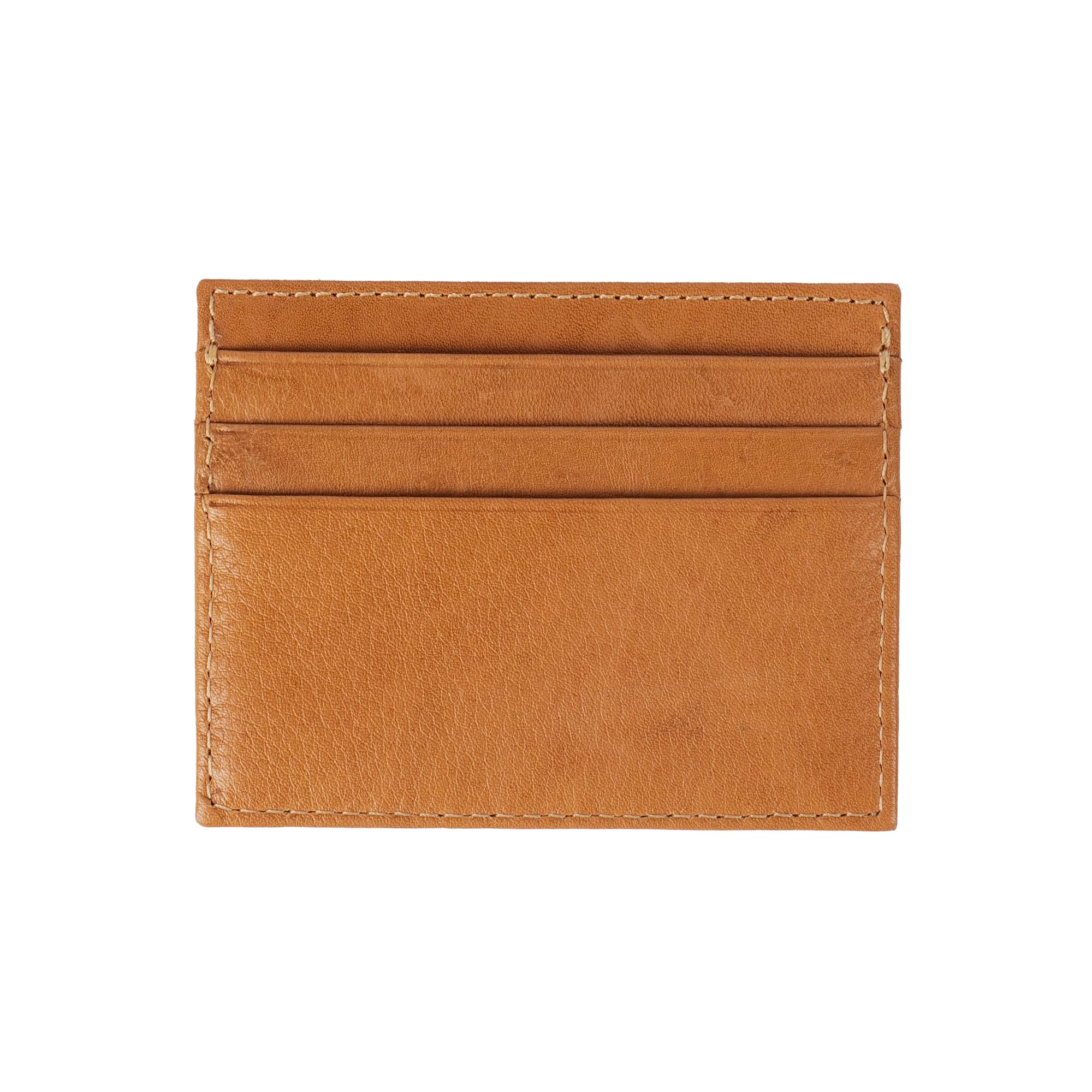 PERF Genuine Leather Debit/Credit/ATM Card Holder | Unisex | Classic Solid Design | Premium Feel & Trendy Aesthetic | Slim & Stylish Organizer