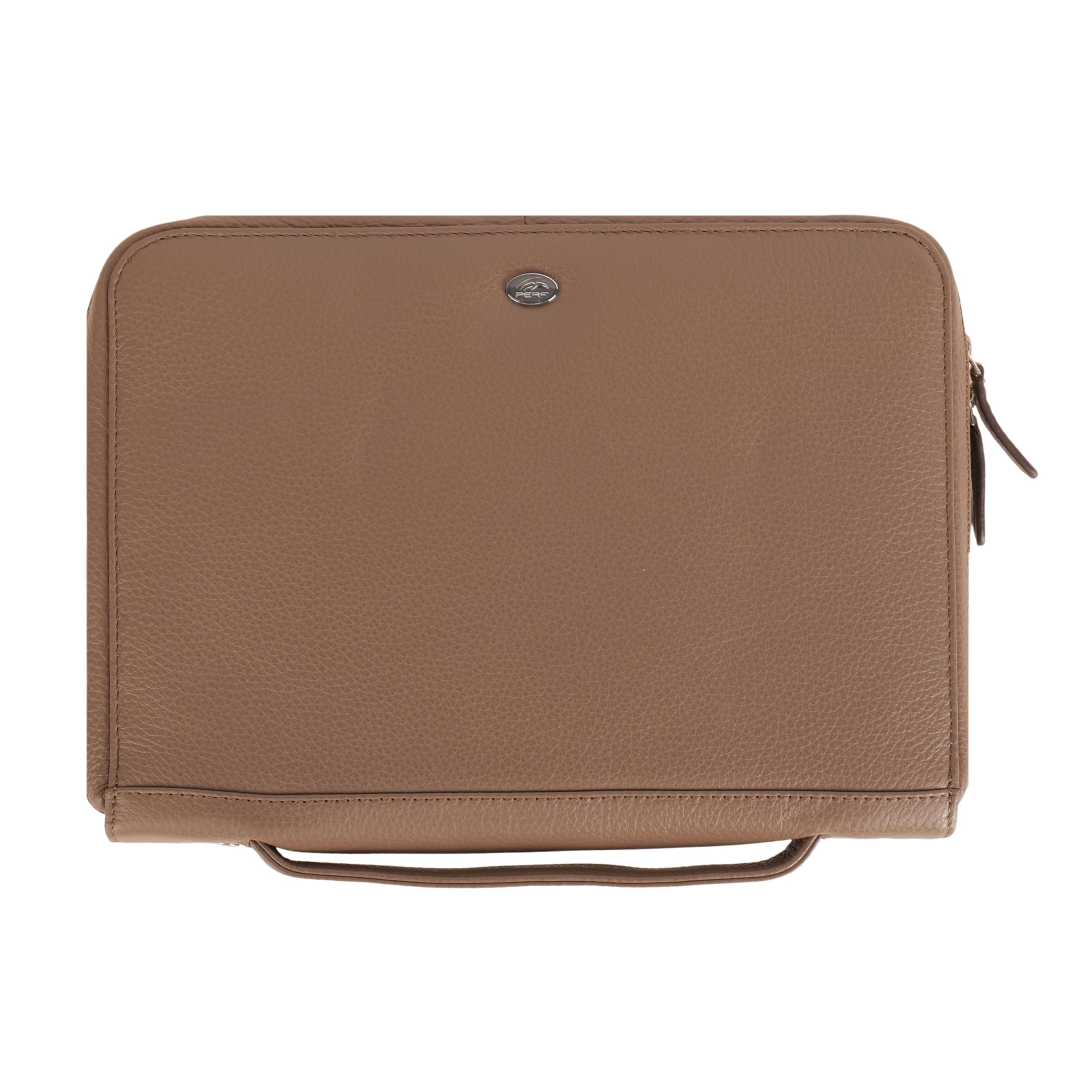 PERF Genuine Leather Portfolio Case | Multipurpose Document Holder, Certificate Folder, iPad & Stationery Organizer | Premium Finish for Office & Travel