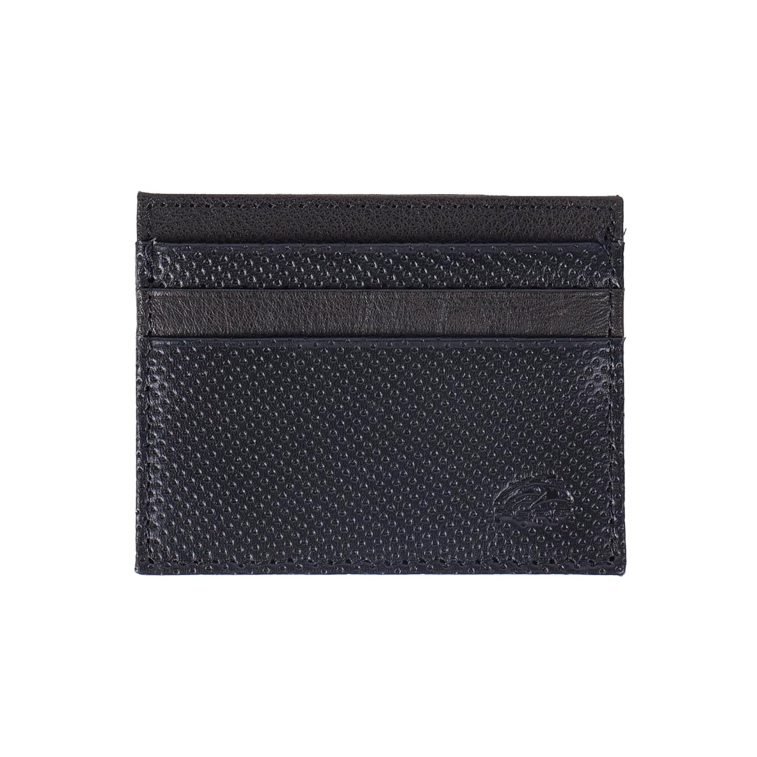 PERF Genuine Leather Debit/Credit/ATM Card Holder | Unisex | Classic Solid Design | Premium Feel & Trendy Aesthetic | Sl...