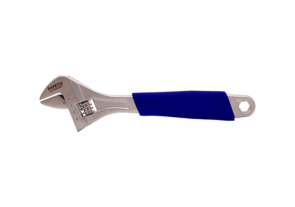 ADJUSTABLE WRENCHES WITH SOFT GRIP 8INCH
