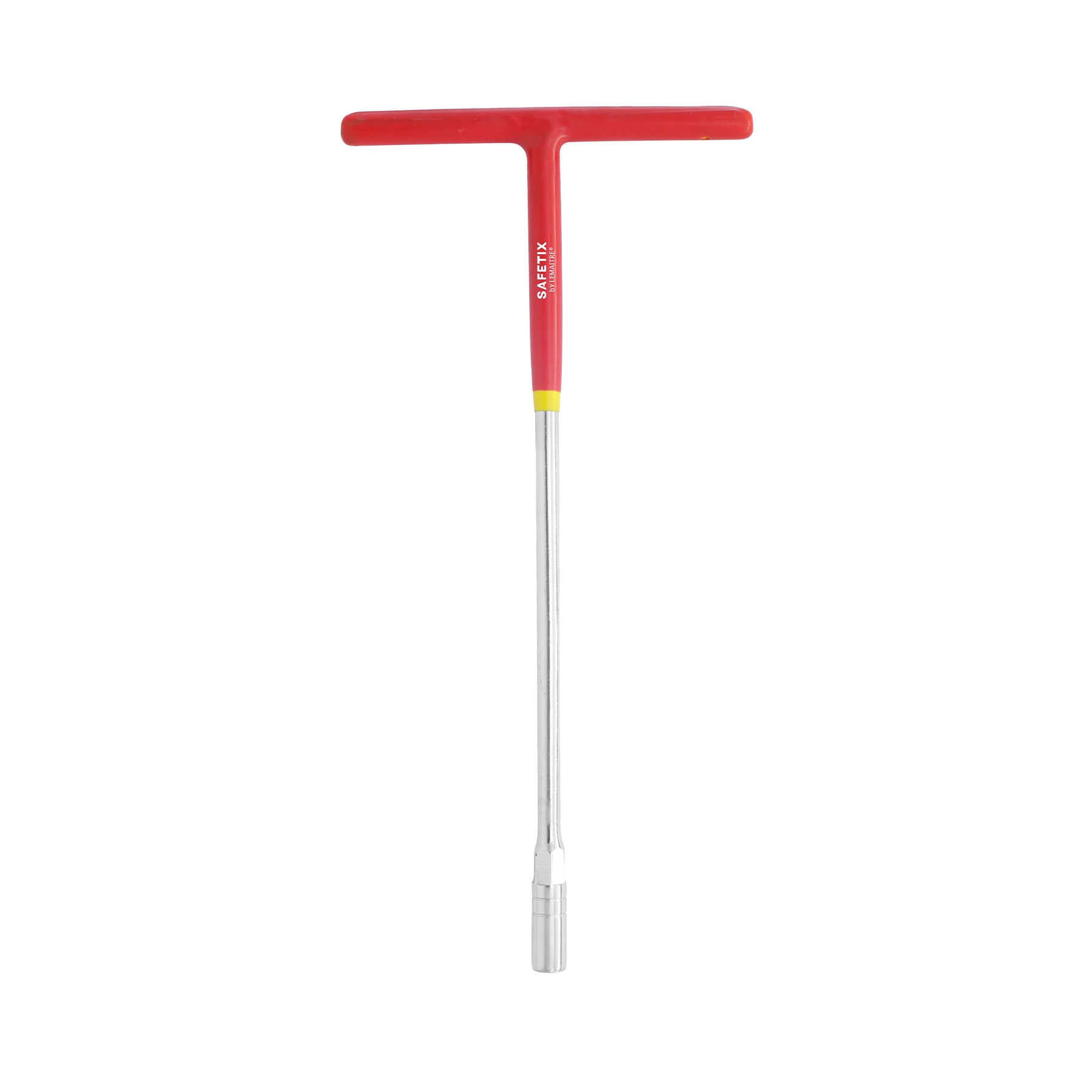 PERF T-Handle Socket Wrench 8mm | Selected Alloy Steel Handle | CRV Socket | Chrome Plated Finish | Heat Treated | Dipped Insulated Grip