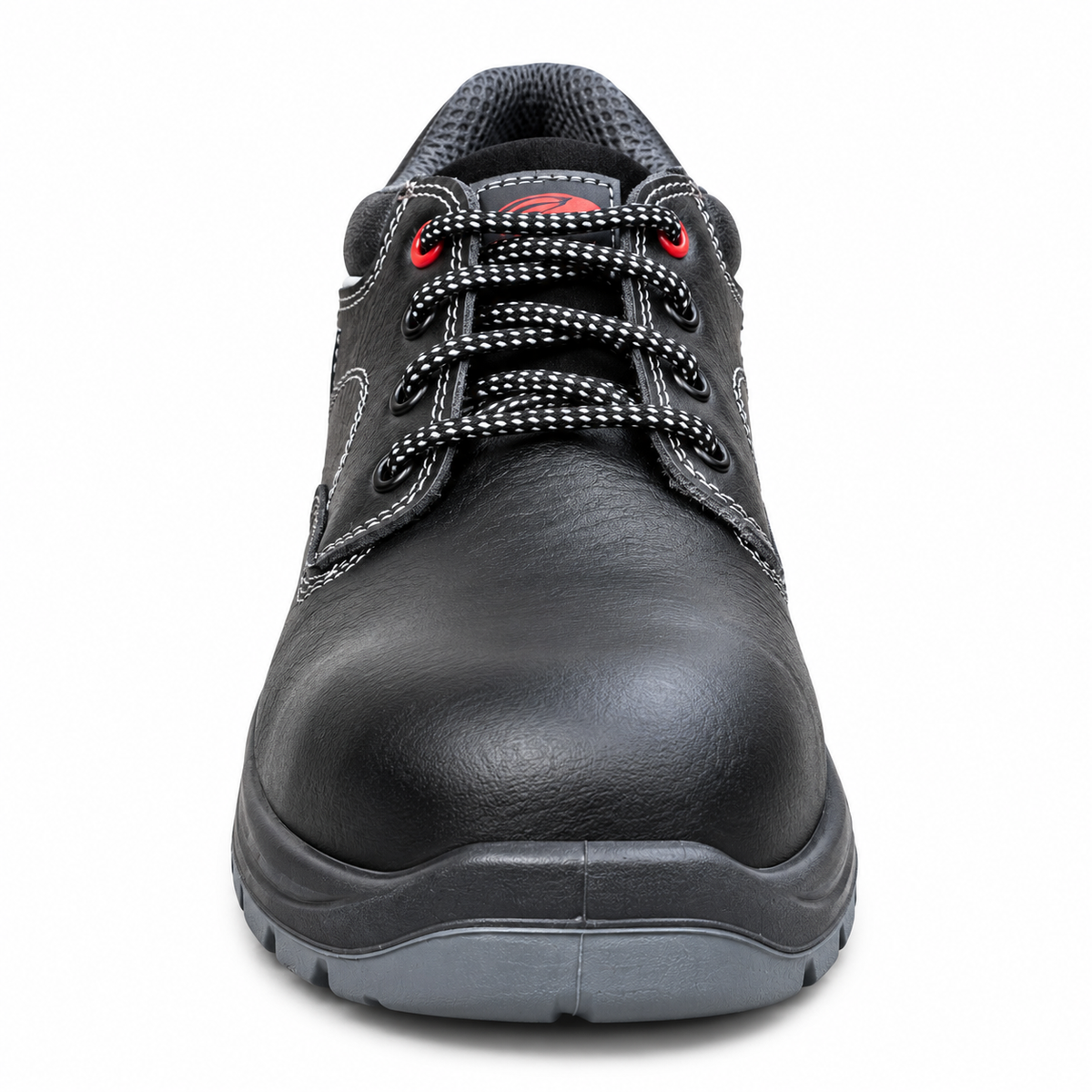 Zest Lite Men's S1 Lightweight Safety Shoes – Steel Toe Cap Leather Shoes with Antibacterial Lining, Breathable Comfort & PU Sole for Industrial & Daily Work Use