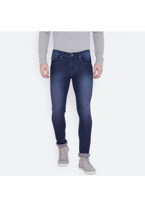 PERF Regular Fit Blue Jeans For Men