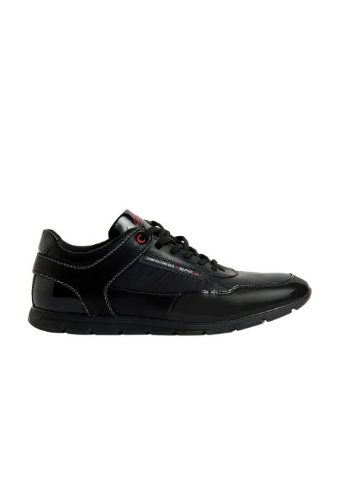 Perf New Sports Walking & Running Bold Black Shoes For Men