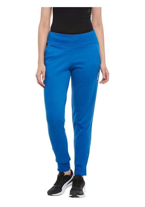 PERF Cotton Charcoal Regular Fit Track Pant for Women