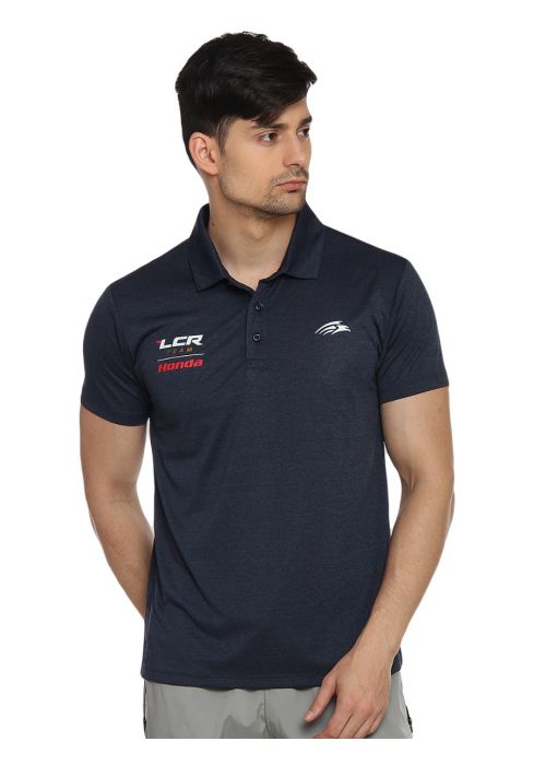 PERF Men'S Cationic Polo Navy T-Shirt