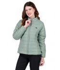 PERF Women’s Reversible Jacket – Lightweight, 20-D Nylon, Dual Color Design with Zippered Side Pockets – Pista Green