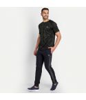PERF Men's Regular Fit Half Sleeve Camouflage T-shirt