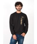 PERF Men's Fleece Sweatshirt - Poly Cotton Blend, Round Neck, 3-Thread Fleece, 340 GSM