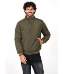 PERF Reversible Jacket - Olive & Khaki, Stylish Look, Side Pockets, Polyester, Versatile Outerwear