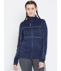 PERF Polyester Transfer Track Full Zipper For Women