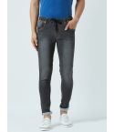PERF Men Black Washed Slim Jogger